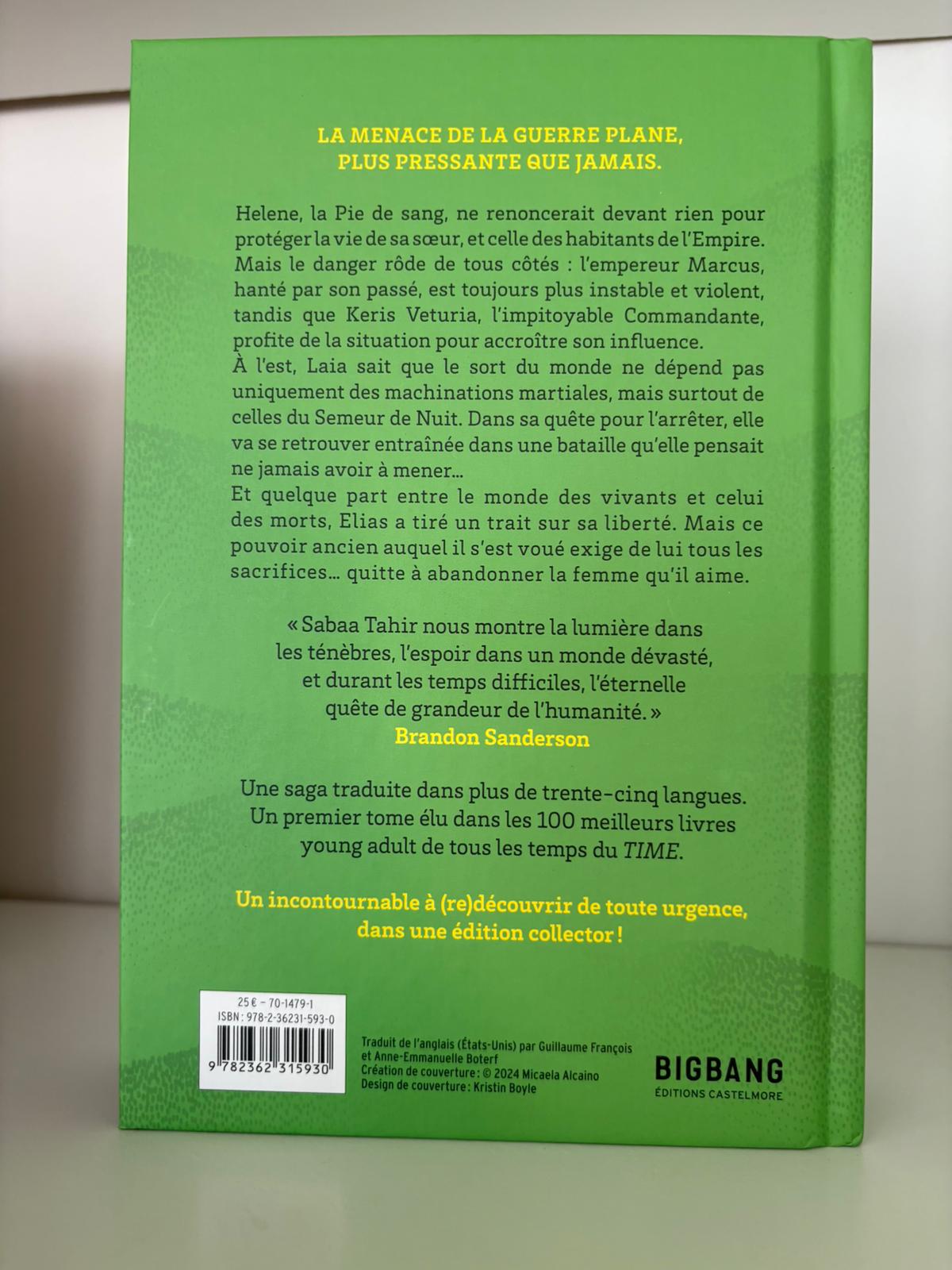 Un faucheur aux portes (3) - Sabaa Tahir (Relié)