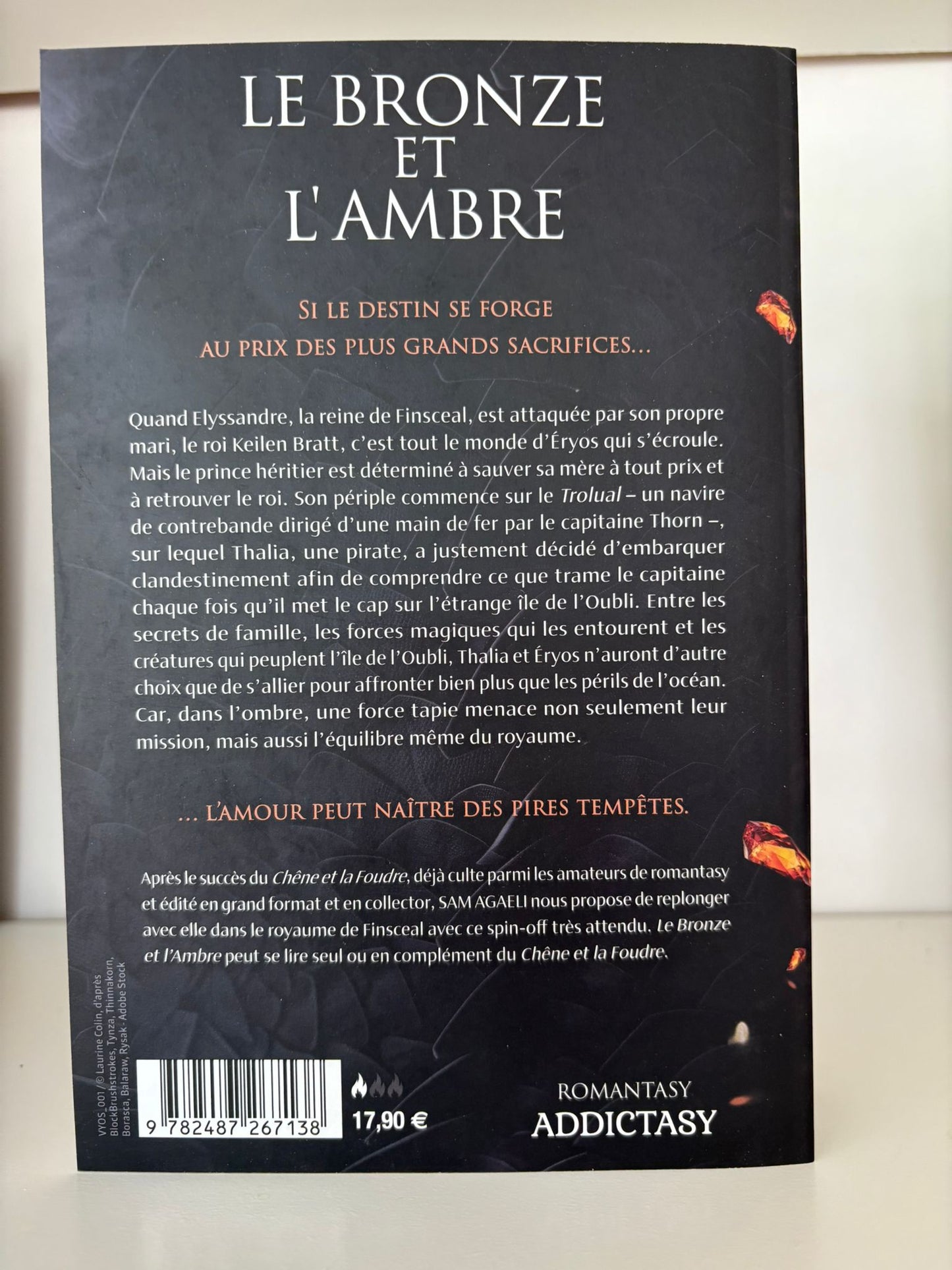 Le bronze et l'ambre (2) - Sam Agaeli (Broché)