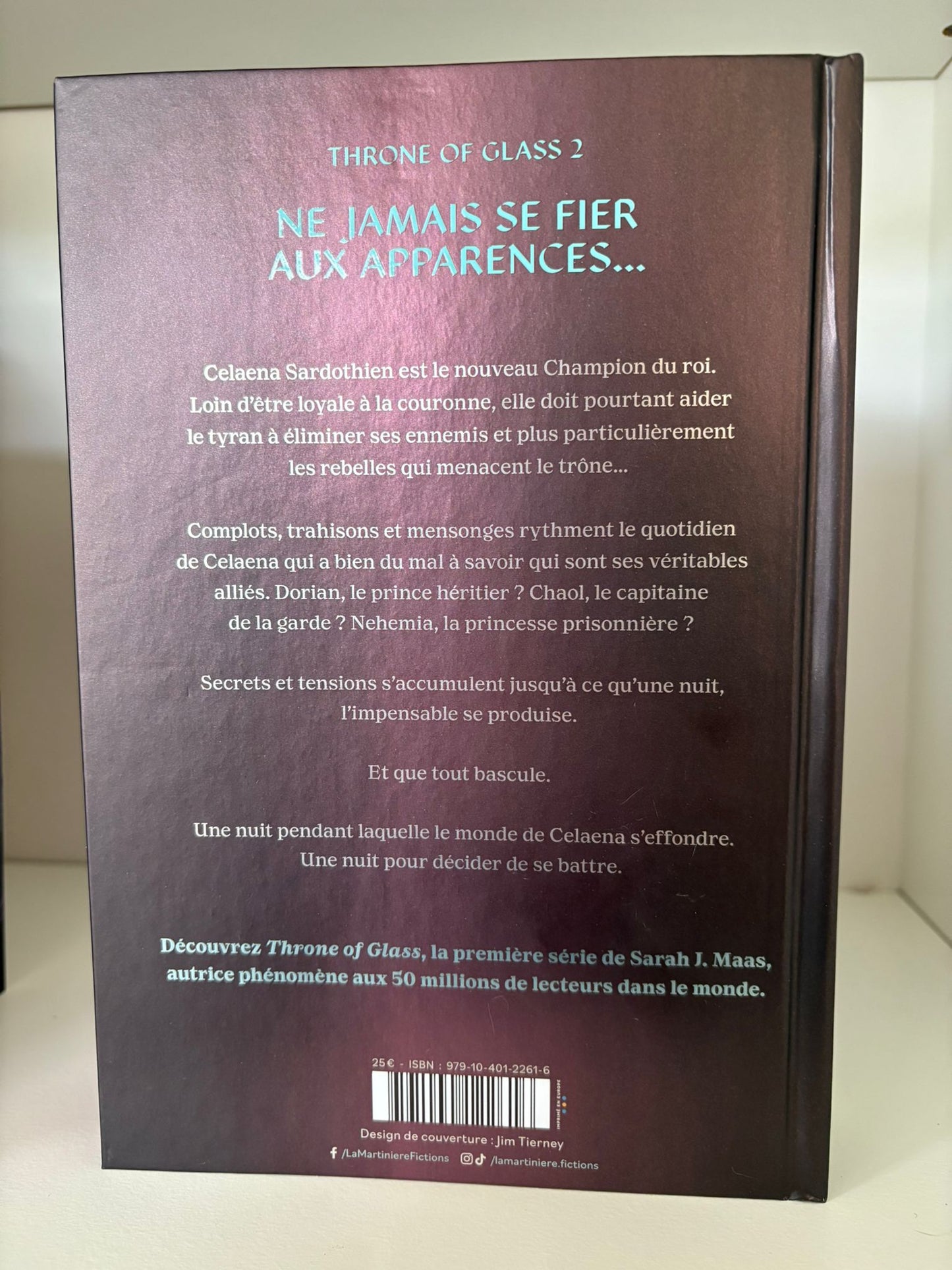 La couronne de minuit (2) - Sarah J. Maas (Relié)