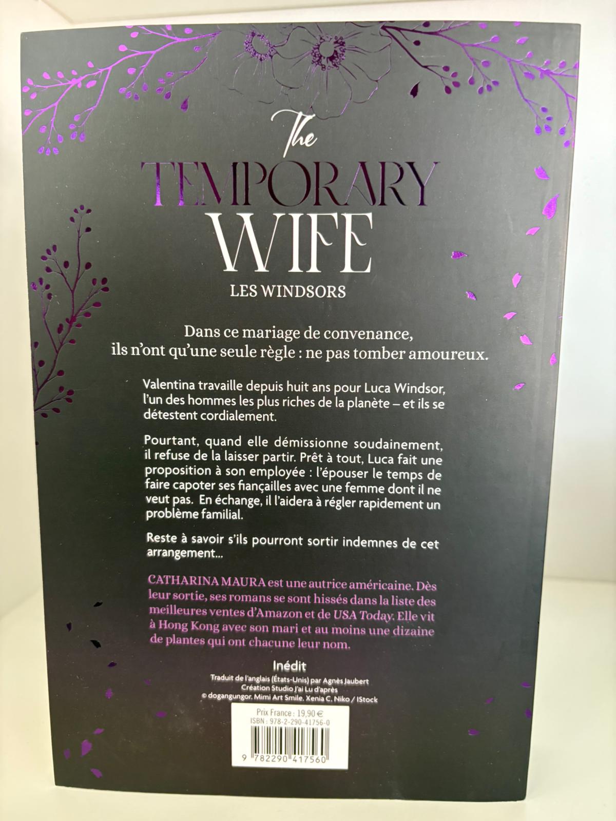 The Temporary Wife (2) - Catharina Maura (Broché)