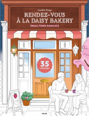 Coloriage Rendez-vous à ma daisy's Bakery - Caroline Drogo-zoom-