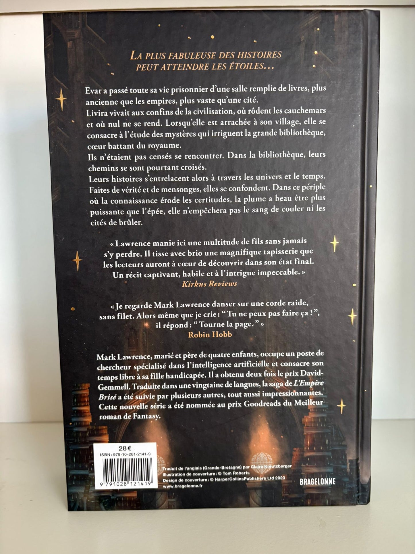 Le livre qui refusait de brûler (1) - Mark Lawrence (Relié)