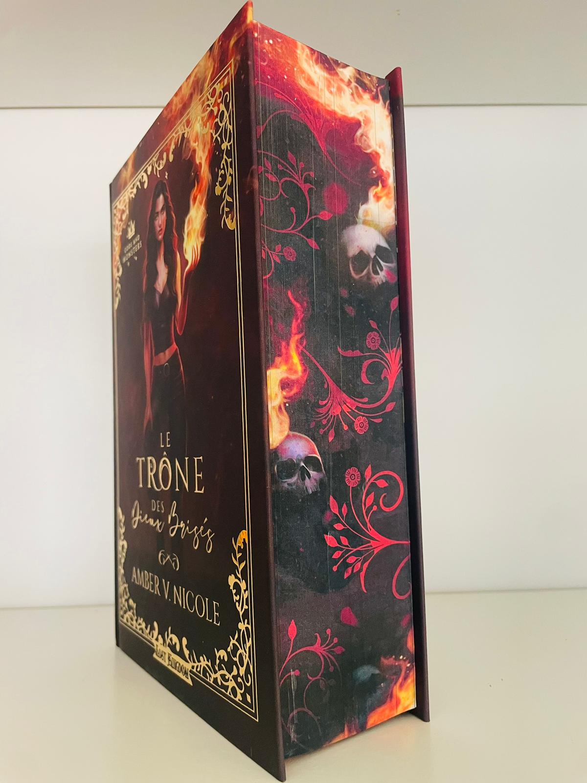 Le trône des dieux brisés (2) - Amber V. Nicole (Relié)