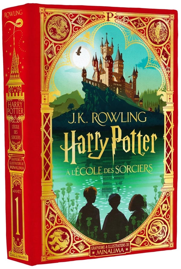Harry Potter à l'école des sorciers - J.K. Rowling (Relié)-zoom-1