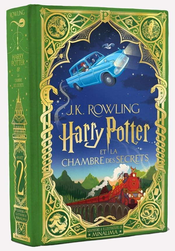 Harry Potter et la chambre des Secrets - J.K. Rowling (Relié)-zoom-1