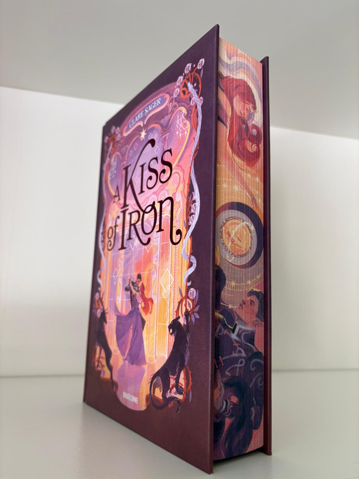 A kiss of iron (1) - Clare Sager (Relié)