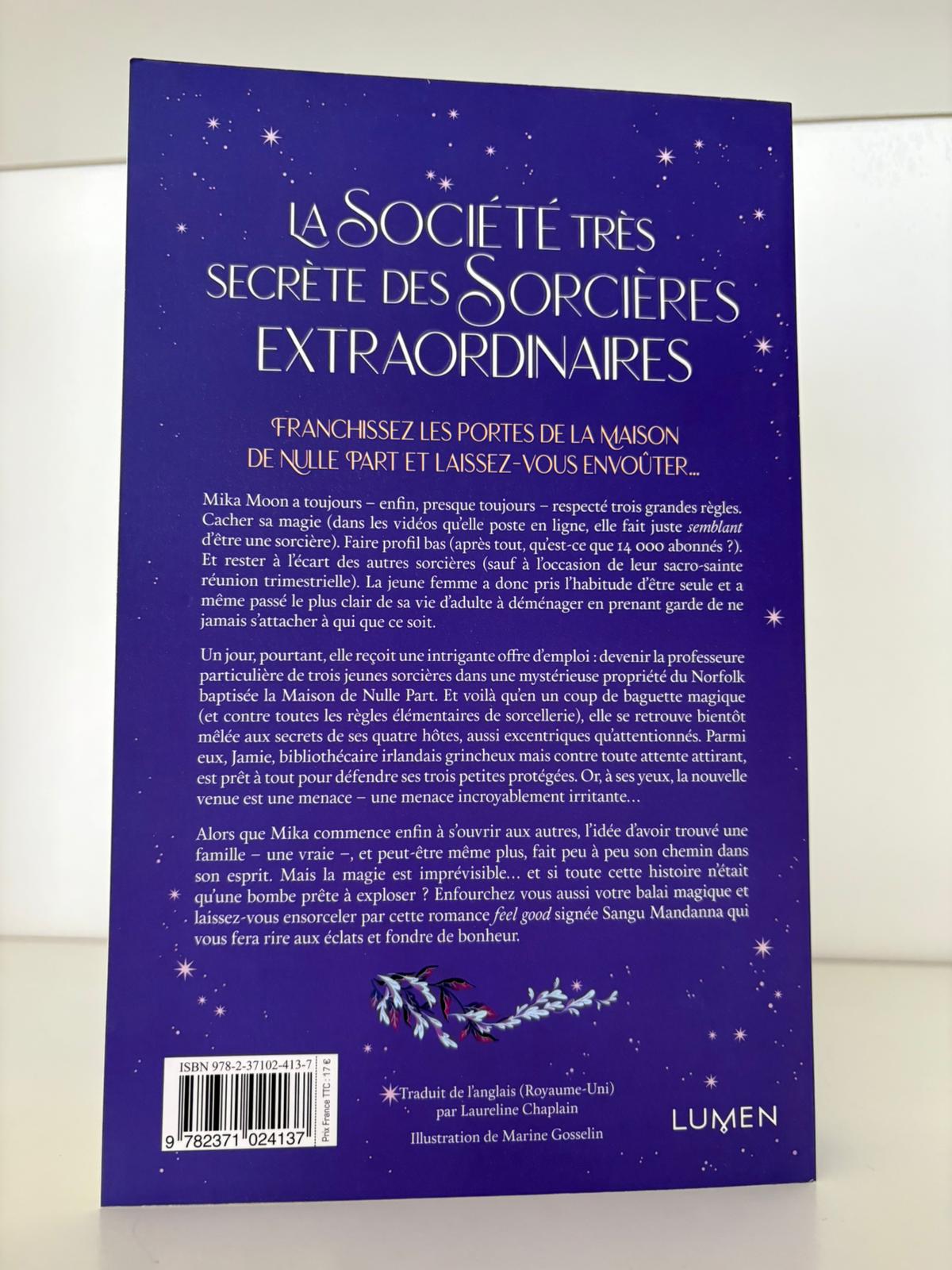 La société très secrète des sorcières extraordinaires - Sangu Mandanna (Broché)
