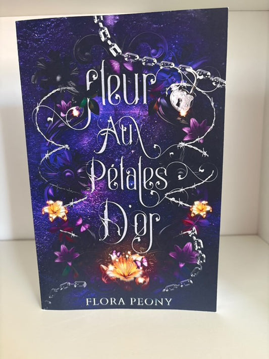 Fleur aux pétales d'or (Broché) - Flora Peony
