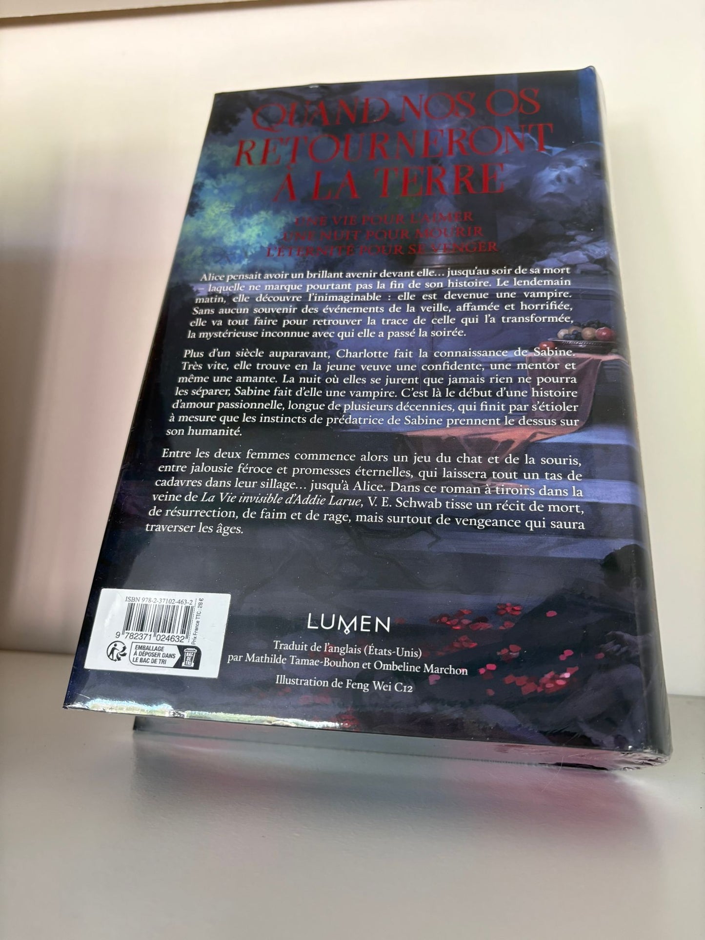 Quand nos os retourneront à la terre - V.E. Schwab (Relié)