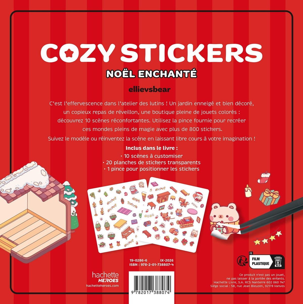 Cosy Stickers - Noël enchanté-zoom-2