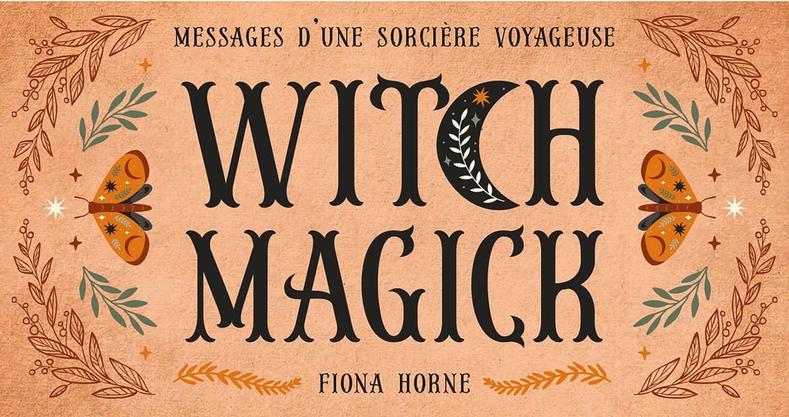 PRECOMMANDE Mon oracle de poche : Witch magick-1