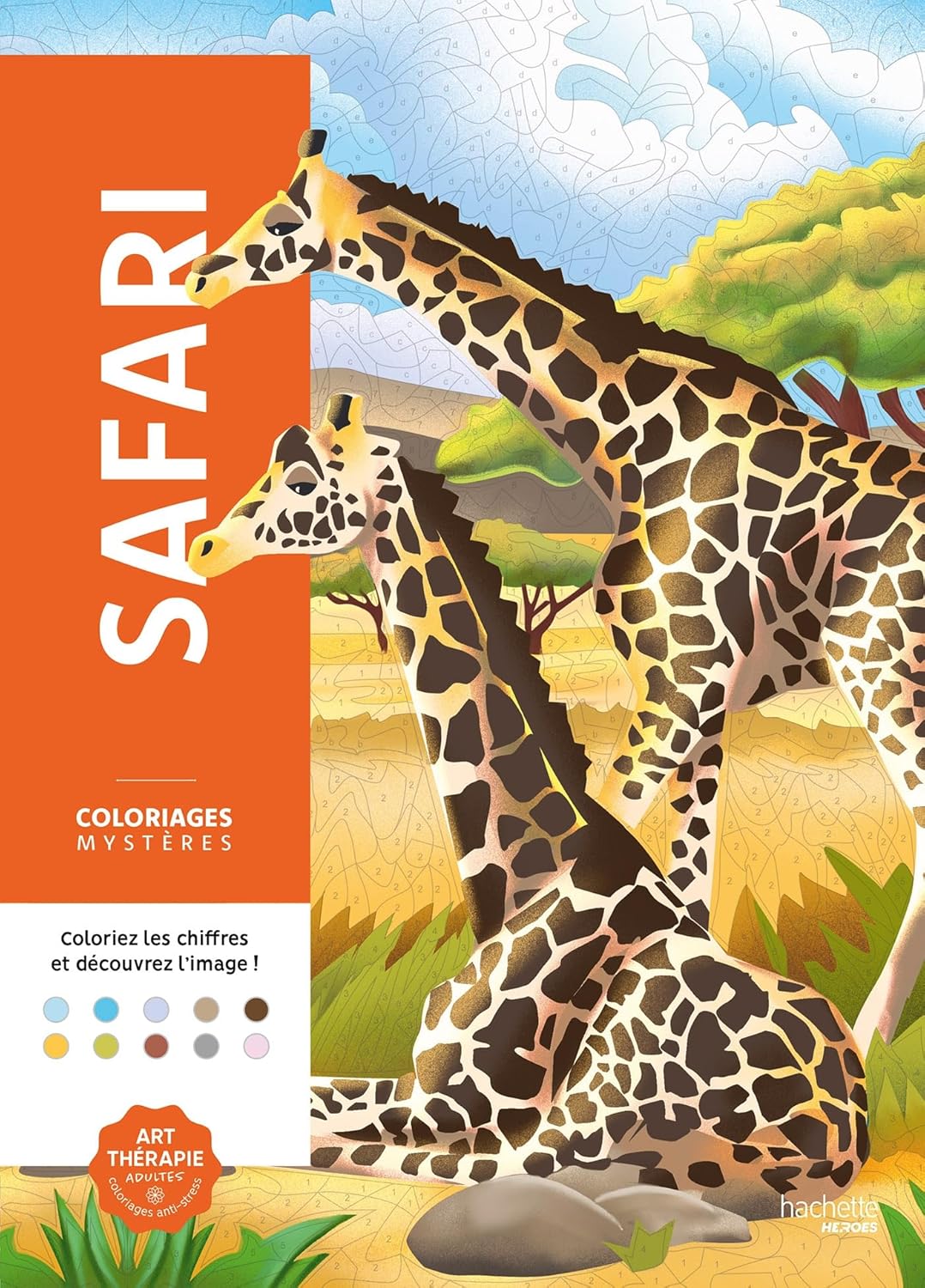 Safari - Coloriage Mystère