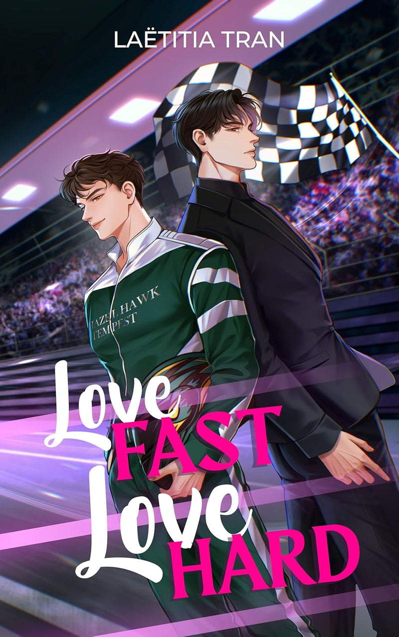 Love fast love Hard - Laetitia Tran ( Broché Jaspé)-zoom-