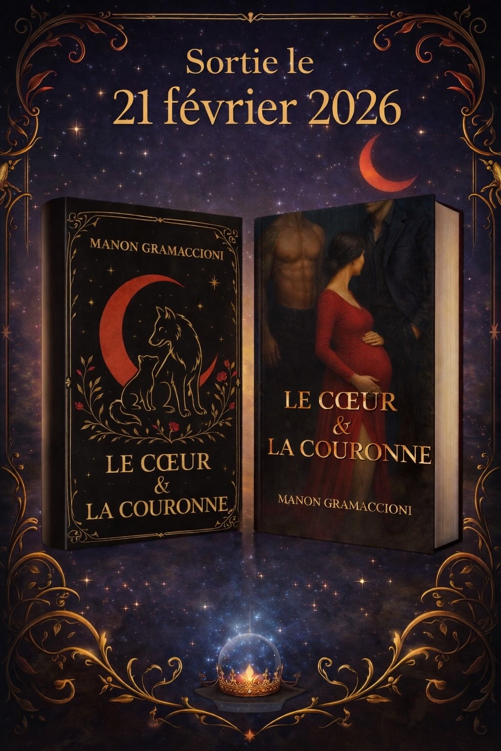 Le coeur & la couronne - Manon Gramaccioni (Précommande)-zoom-1