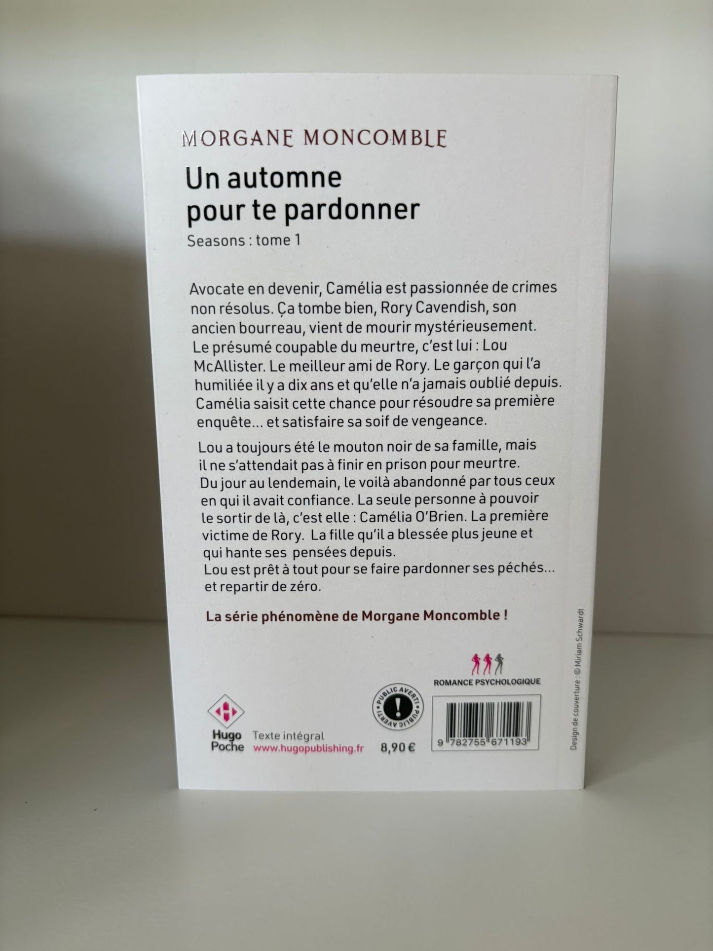 Un Automne pour te pardonner (1) - Morgane Moncomble (Poche)