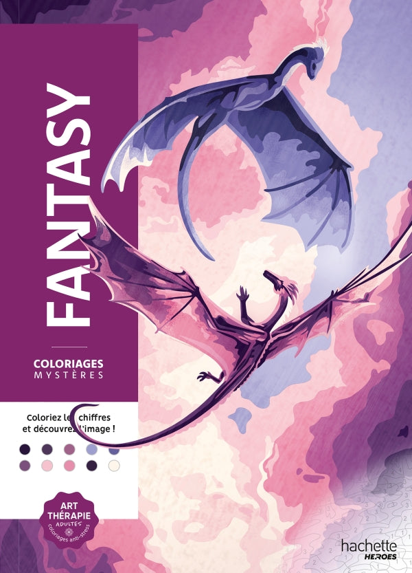 Coloriages mystères Fantasy - Hachette Heroes (Copie)-1