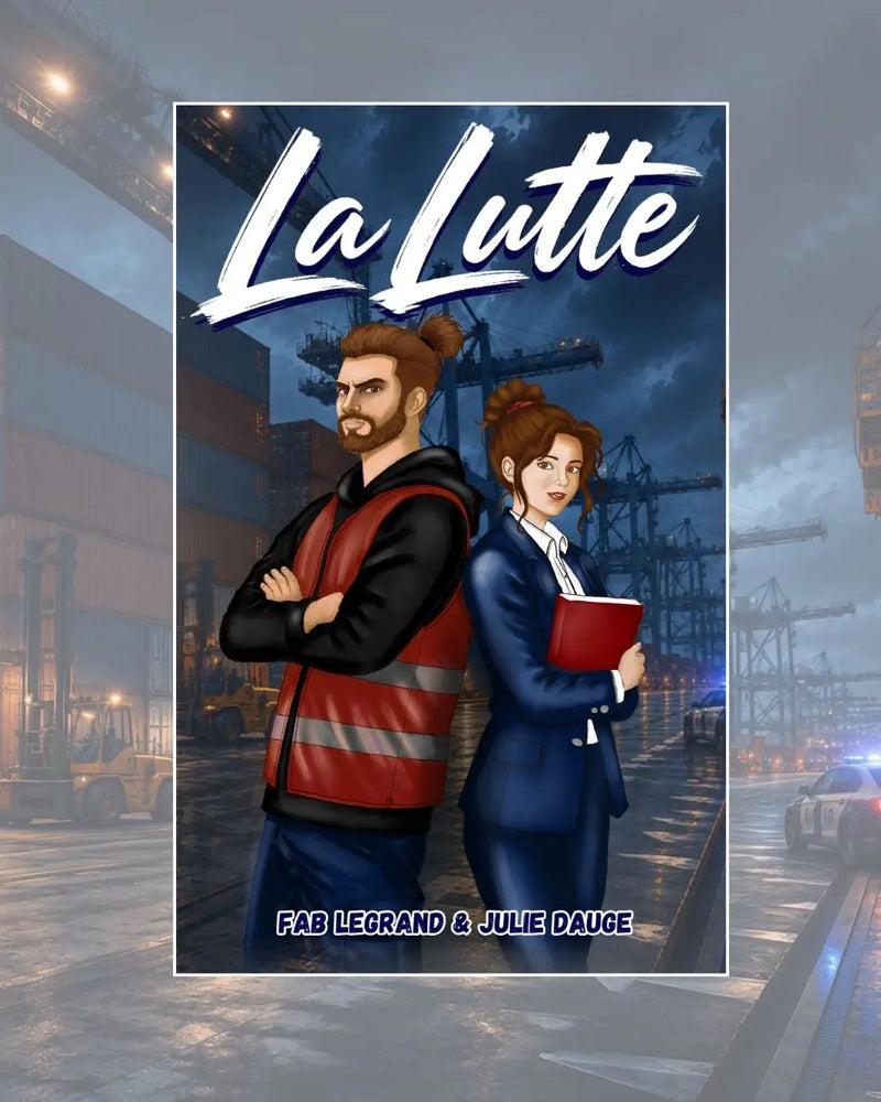 La lutte - Julie Dauge, Fab Legrand (Broché dédicacé)-zoom-