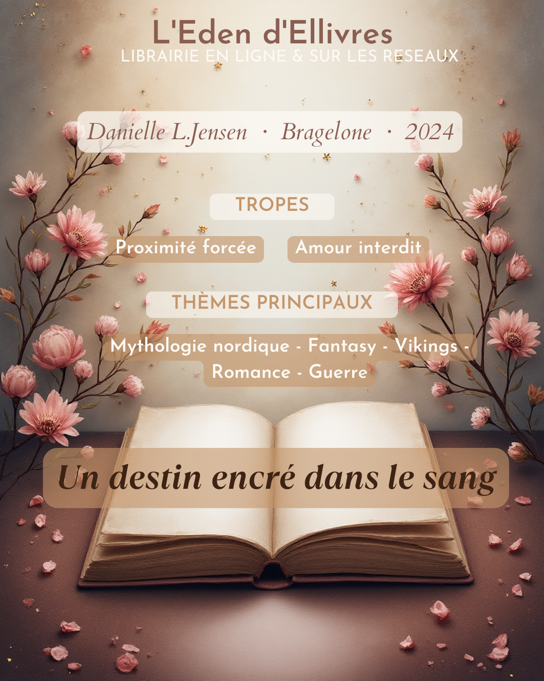 Un destin encré dans le sang (1) - Danielle L.Jensen (Relié)-2