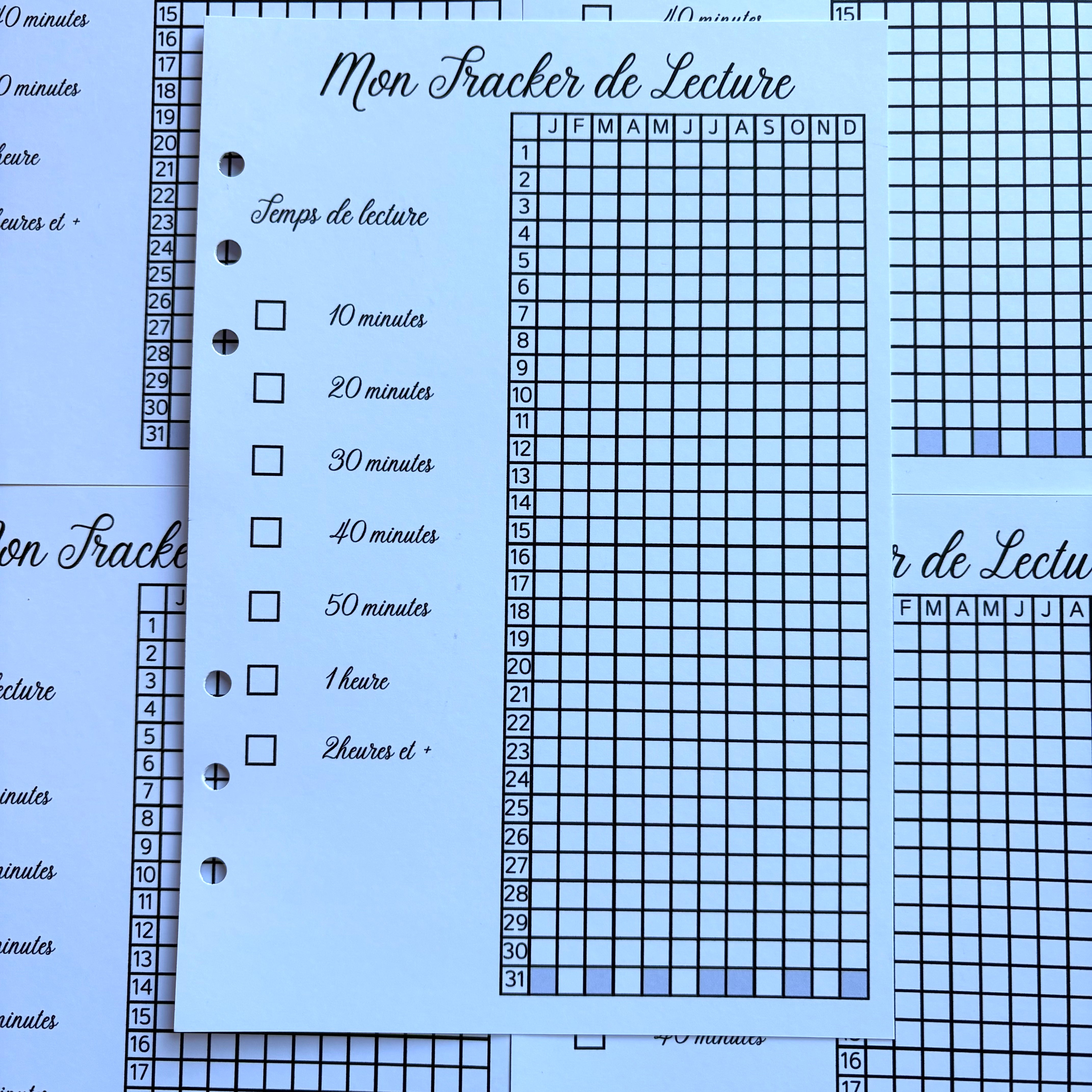 Mon Tracker Temps de lecture