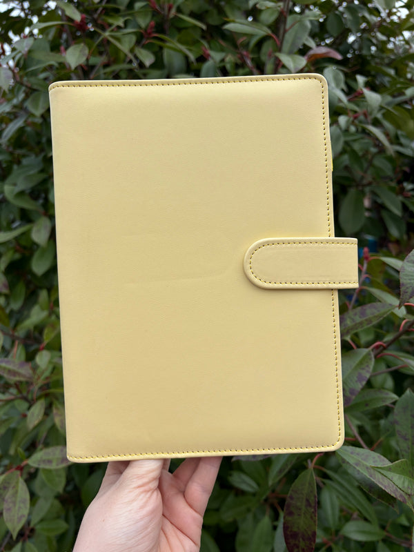 Carnet de lecture Vierge - Jaune (Avec défauts)