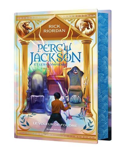 Percy Jackson et les olympiens (1) - Rick Riordan (Relié)-1