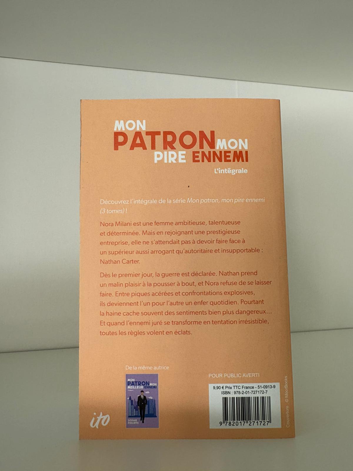 Mon patron mon pire ennemi (Intégrale) - Sophie Philippe (Poche)