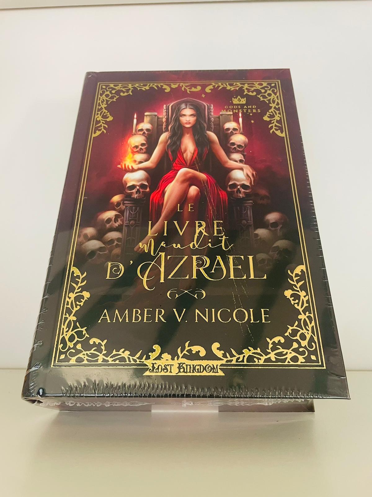 Le livre maudit d'Azraël (1) - Amber V. Nicole (Relié)