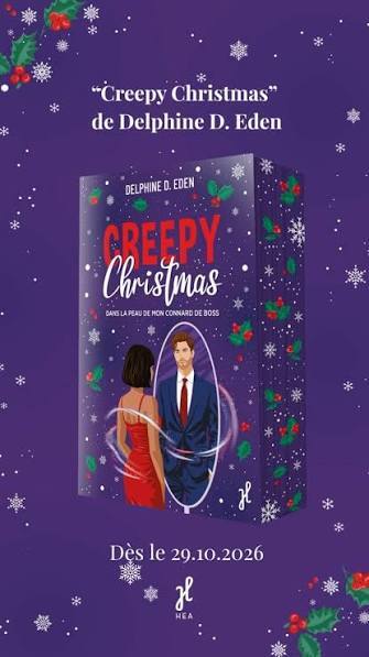 PRECOMMANDE - Creepy Christmas - Delphine D. Eden (Broché Jaspé)