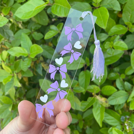 Purple ribbons