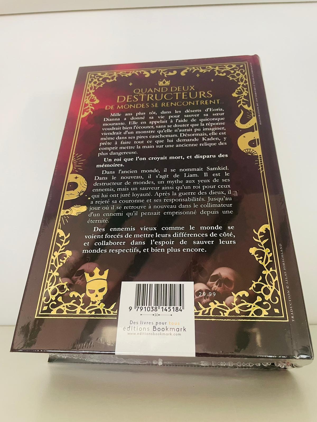 Le livre maudit d'Azraël (1) - Amber V. Nicole (Relié)