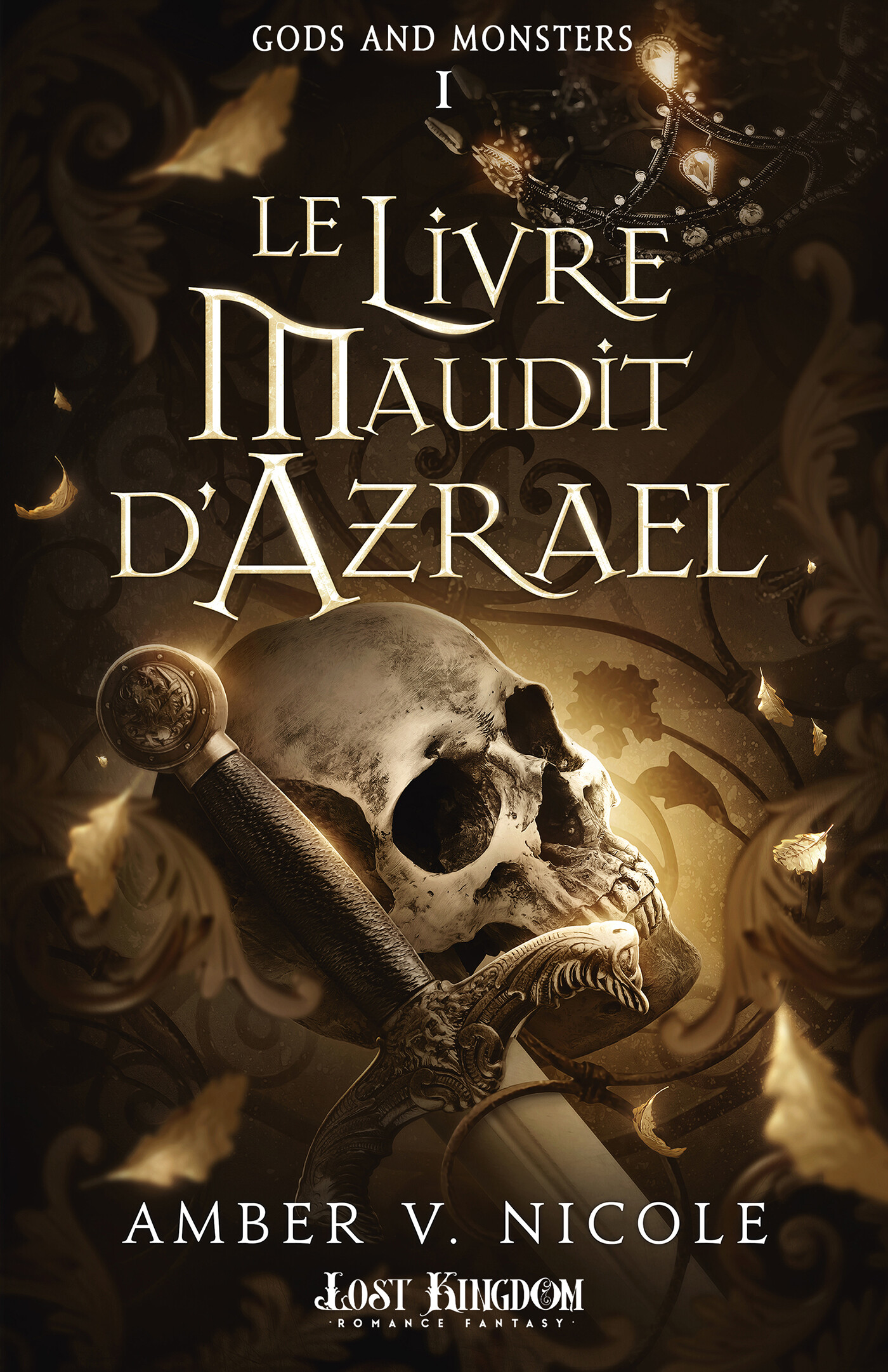 Le livre maudit d'Azraël (1) - Amber V. Nicole (Broché)-zoom-1