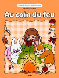 Au coin du feu - Ameli's Workshop (Sweet and Cosy Coloriages)
